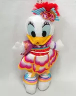 デイジーダック(彩涼華舞) ぬいぐるみバッジ 「ディズニー夏祭り 2016」 東京ディズニーランド限定