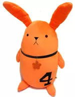 TUKIUSA。(4月/橙色)毛絨玩偶(特大)"月歌。"