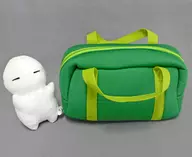 Me-kun Plush toy with an empty school bag "Ichiban KUJI How to keep a mummy ~ Life with Me-kun and others ~" Last One Award