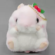 ももちゃん(耳飾り) ころはむコロンのクリスマス スタンダードサイズぬいぐるみ 「ころはむコロン」