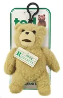 TED (green tag) 6-inch backpack w / clip Plush toy 「 ted 」