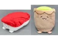 2-Type Set BIG Plush toy - Osashi, Ocha - "Osashidayo"