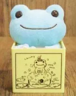 Fluffy Pickles in Box (Laundry) Plush toy 「 pickles the frog - Frog pickles - 」