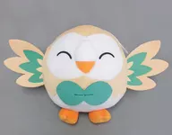 Rowlet Huge Colotomaru Plush toy ~ Litten Ashimari Rowlet ~ "Pocket Monsters Sun & Moon"