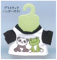 Pickle Mini T-Shirt (Panda) Bean Doll costume "Pickles the frog"