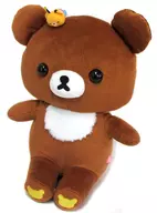チャイロイコグマ おすわりぬいぐるみXL コリラックマと新しいお友達テーマ 「リラックマ」
