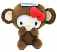 Hello Kitty (Monkey / 2016) Hello Kitty Eto Plush toy "Sanrio x Yakult"