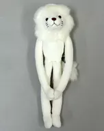 ぶらりんホワイトライオン サファリコレクション ぬいぐるみ 