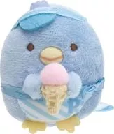 ぺんぎん(本物) てのりぬいぐるみ ぺんぺんアイスクリームテーマ 「すみっコぐらし」