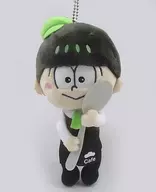 "Osomatsu san" in Otoko Plush toy strap of Choro Matsu Cafe