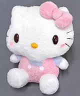 Kitty Giga Jumbo Light Pink x Purple Fluffy Color Plush toy "Hello Kitty"