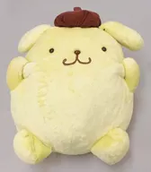 Pudding Pom Face BIG Plush toy "Pom Pom Pudding"