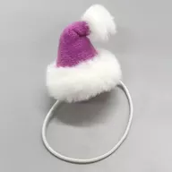 ハット(パープル) メイク・イット・マイン オプショナルアイテム ヘッドウェア(ぬいぐるみ用衣装) 「ディズニー・クリスマス2017」 東京ディズニーリゾート限定