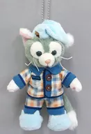 Geratoni Plush toy badge "Duffy's Autumn Sleepover" Tokyo DisneySea limited