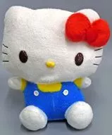 Kitty Super Giga Jumbo Blue x Yellow Plush toy "Hello Kitty"