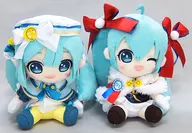 2 kinds set winter image Plush toy 2018 ver. "Character Cactor Vocal Series 01 Hatsune Miku"