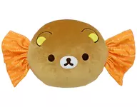 リラックマ フェイス もちもちキャンディーぬいぐるみBIG 「リラックマ」