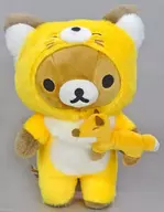 Rilakkuma (Ezo Red Fox) Atsudate Plush toy Sapporo Souvenir Theme "Rilakkuma" Rilakkuma Store Limited to Sapporo store