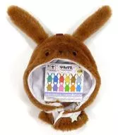 Tsukiusa. Wind Poncho (Kannazuki Iku / Brown / 10) Plush toy costume "ツキノパラダイス" limited to Adores Sega