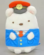 Shirokuma Station-Cho Plush toy' Sanriku Railway x Sumikko Gurashi'