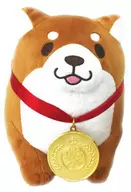 Okaka (Gold Medal / O-sitting) Plush toy (S) 「 Tadainu Mochishiba 」