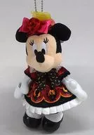 Minnie Mouse (Spooky "Boo!" Parade) Plush toy badge "Disney Halloween 2019" limited to Tokyo Disneyland