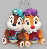 Chip & Dale (Spokey "Boo!" Parade) Plush toy badge set "Disney Halloween 2019" limited to Tokyo Disney Land