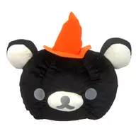 Rilakkuma (Black) Kabocha Face Cushion Plush toy XL "Rilakkuma"