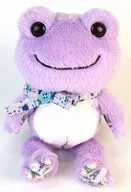 Purple Fluffy Pickle Plush toy "Pickles the Frog"