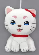 Sadaharu : Huge Plush toy - Sadaharu & Elizabeth - "GINTAMA x Sanrio Character Connectors"