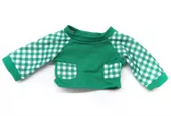Gingham Check Long T-Shirt (Velde / 寿嶺 2 / Green) Costume for PRINCE CAT, ENJOY PICNIC "Utano Prince Sama ♪"