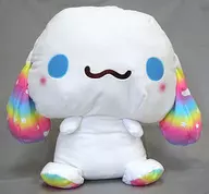Cinnamoroll Giga Jumbo Rainbow Pattern Plush toy "Yurukawa Sanrio Character Connectors"
