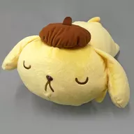ポムポムプリン 目閉じ だらだらぺたりBIGぬいぐるみ 「ポムポムプリン」