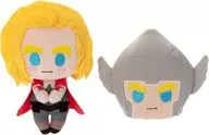Saw Crossbar with Deas Mask Big Hakori-san Plush toy "Marvel"
