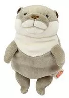 Rice Cake Kawauso (mini / grey) Plush toy "Rice Cake Series"