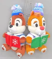 チップ＆デール(ディズニー・クリスマス・ストーリーズ) ぬいぐるみバッジセット 「クリスマス・ファンタジー2016」 東京ディズニーランド限定