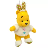 Winnie the Pooh (rabbit) Plush toy badge "Disney Easter 2014" limited to Tokyo Disney Land