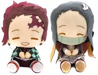 Set of 2 Kinds : Huge Potato Plush toy - Tanjiro Kamado / Nezuko Kamado - "Demon Slayer: Kimetsu no Yaiba"