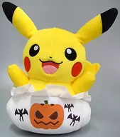 Pikachu Huge Halloween Plush toy - Pikachu Eevee - "Pocket Monsters"