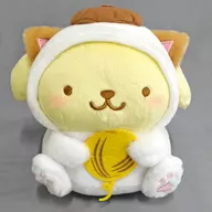 布丁(坐)中Yoshiko日本酒猫猫毛绒玩偶~PUMUMEN布丁~[PUMEN布丁]