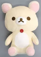 Co Rilakkuma Corduroy Plush toy XL Premium "Rilakkuma"