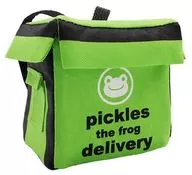 Pickle Delivery Backpack Bean Doll Costume "Pickles the frog"
