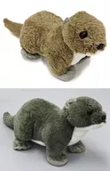 全2種セット ぬいぐるみ48cm 「リアル!かわうそ」