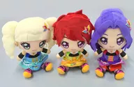 Trys Taver Unit Chibi Plush toy Set "Aikatsu!!" Aikatsu!! Style Limited