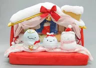 [With Tag / Beauty] Christmas House Bed Christmas Plush toy Set (2020) "Sumicco Gurashi" Sun X Net Shop Limited