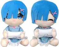 Conjunto de 2 tipos : BIG Peluche Rem ~ Pijamas ver ~ "Re:Zero kara Hajimeru Isekai Seikatsu"