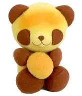 Peluche panda recién horneado de chocolate