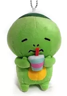附在河童包上的毛絨玩偶SHINANONI