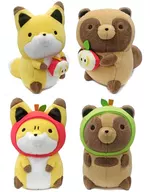 Conjunto de 4 Tipos de Animais Empalhados Não são Animais Empalhados - "Cães e Raposas"