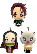 全3種セット ちみっともぬいvol.1 「鬼滅の刃」